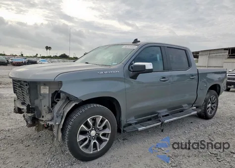 2021 Chevrolet Silverado C1500 Lt из США, поврежденный, VIN 3GCPWCED4MG207857